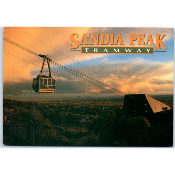 Sandia Peak Tramway - New Mexico Postcard - Picture 1 of 5